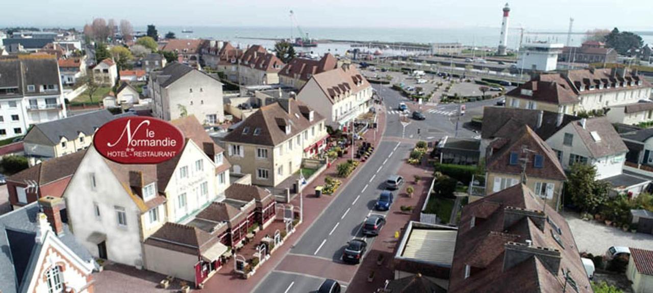 Hotel-Restaurant Le Normandie Luc-sur-Mer Luaran gambar