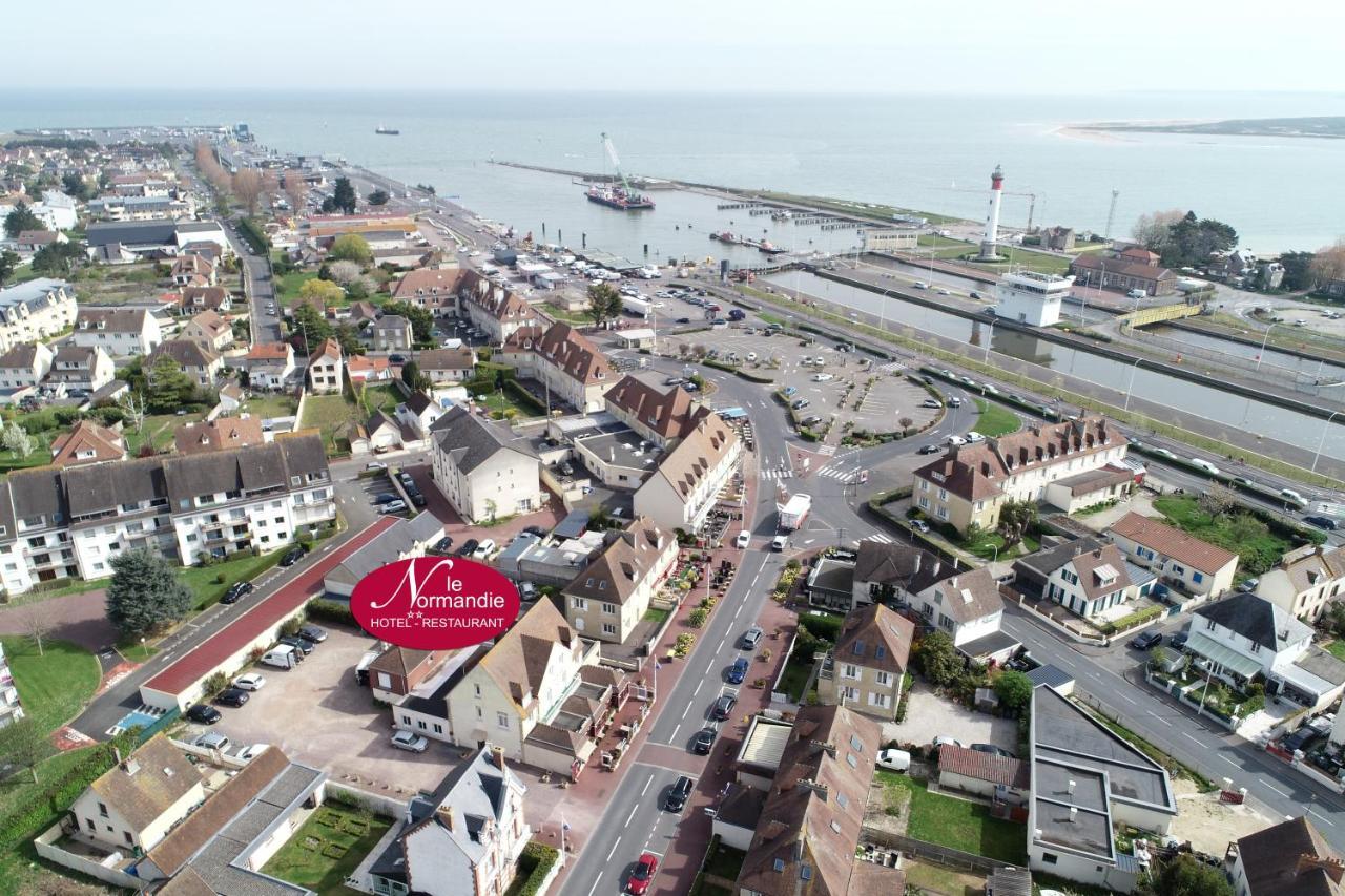 Hotel-Restaurant Le Normandie Luc-sur-Mer Luaran gambar