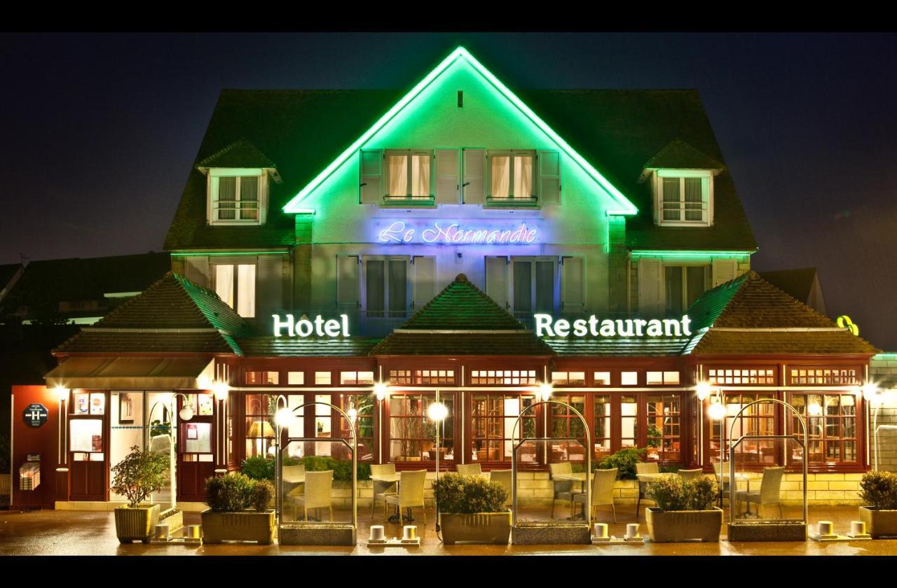 Hotel-Restaurant Le Normandie Luc-sur-Mer Luaran gambar